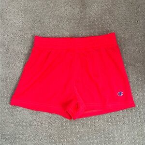 Gently Worn Girl’s Champion Bright Red Athletic Shorts size 7